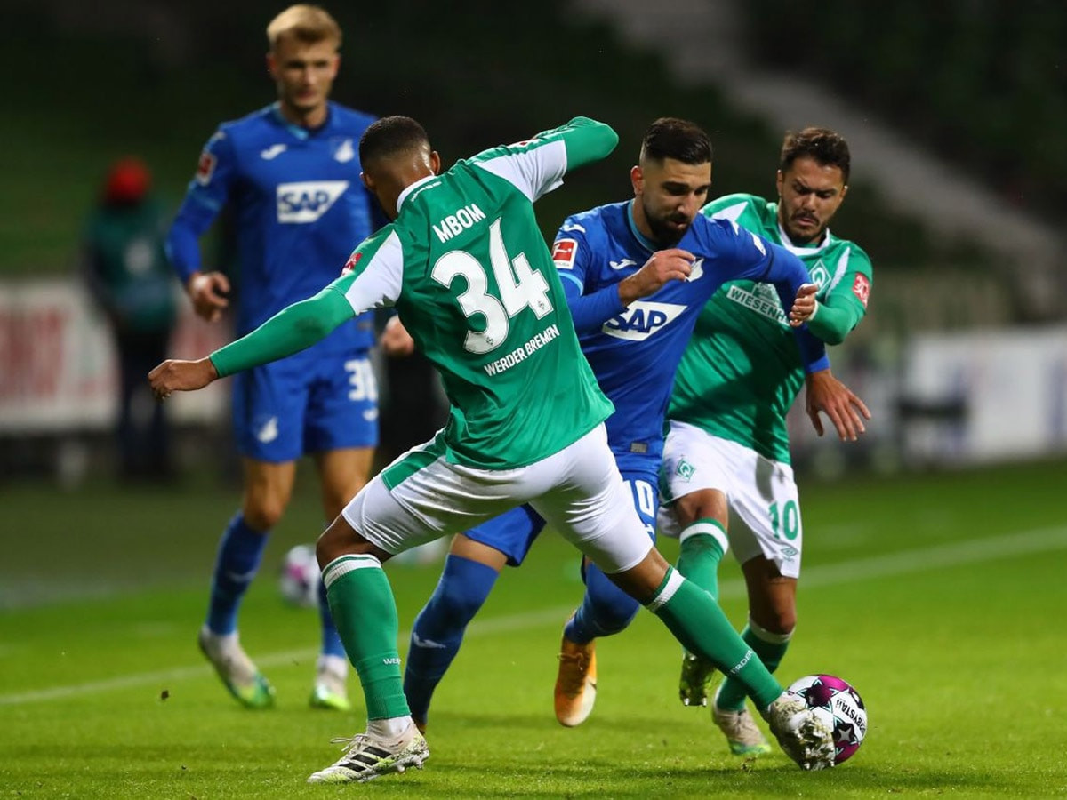 Biến động kèo Werder Bremen vs Hoffenheim 02h30 28/1 Bundesliga