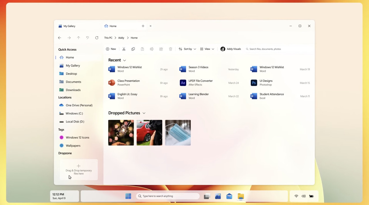 Windows 12 Being Delivered