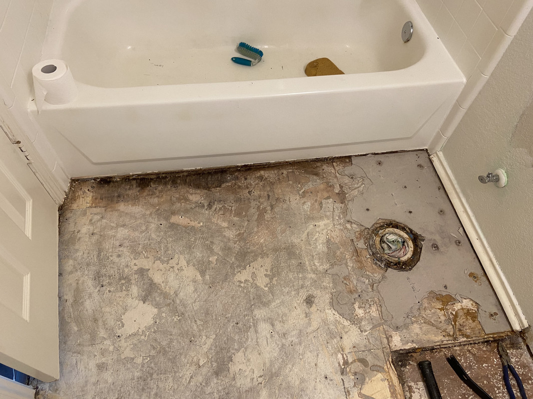 Bathroom floor remodel : r/Remodel
