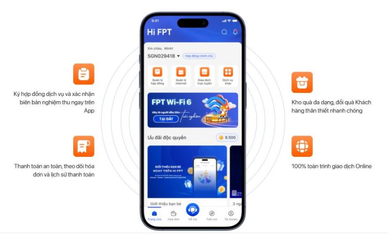 cách đổi mật khẩu hi fpt
