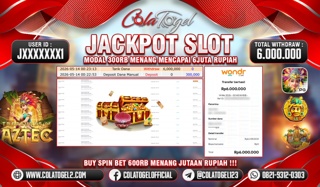 JACKPOT SLOT GACOR!!
