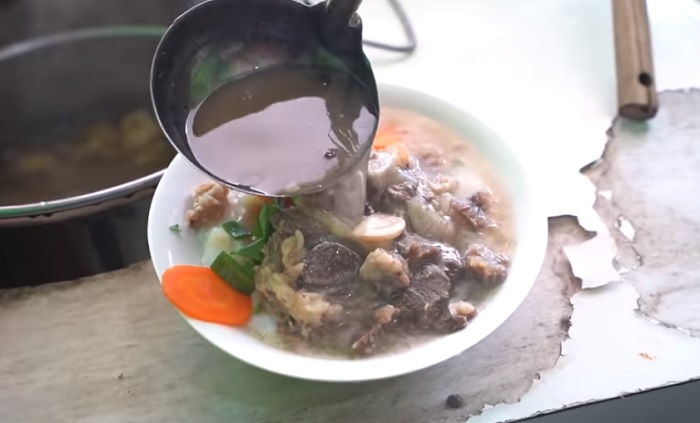 Bursoga Kang Basit, kuliner unik di Tangerang.
