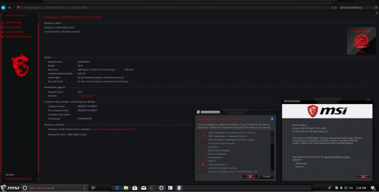 Windows 10 RS5 MSI Edition [x64] Permantly Activated 2019