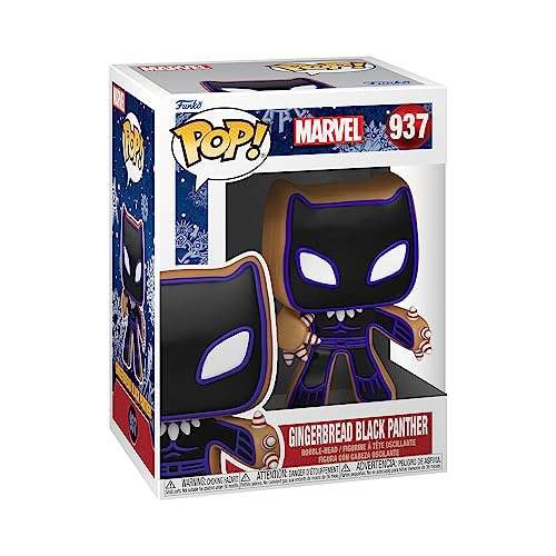 Amazon: Gingerbread Black Panther 
