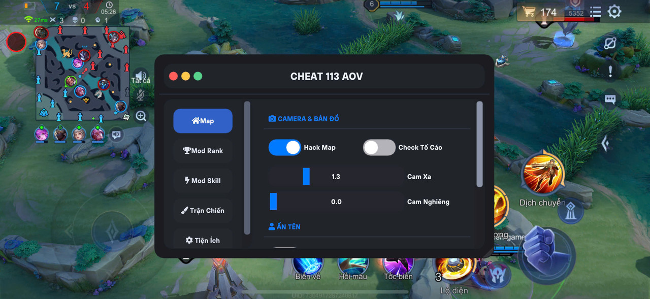 LQ IOS | CHỐNG TỐ VÀ KÍN