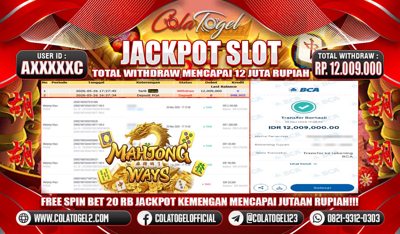JACKPOT SLOT GACOR!!