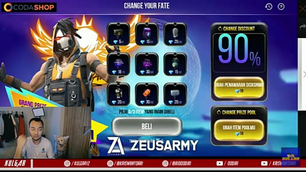 Event Change Your Fate FreeFire 2020 Event Change Your Fate FreeFire 2020