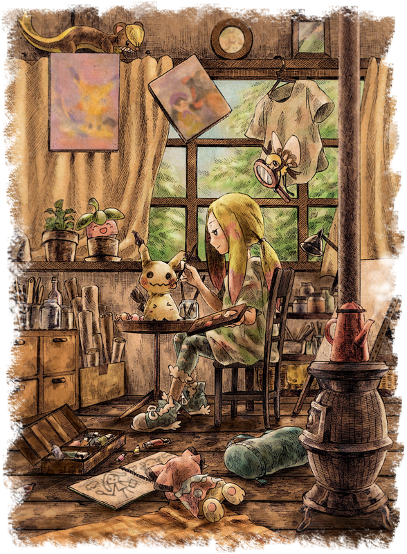 mimikyu-bounsweet-mina-ribombee-hapu-and