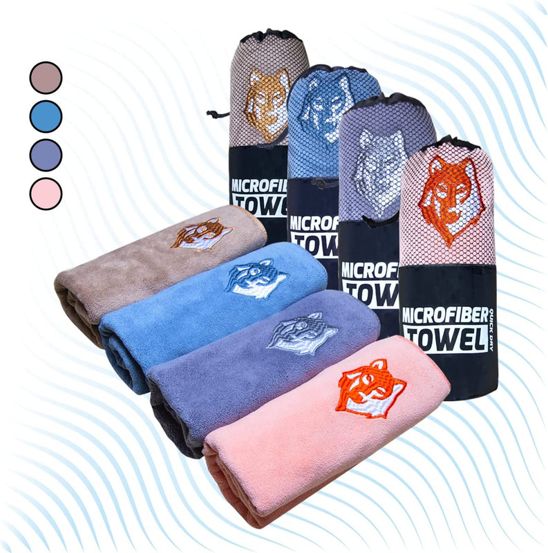 Microfiber Stay on The Bench Hood Design Gym Towel (17 x 38 inch) 4 Pack |  eBay