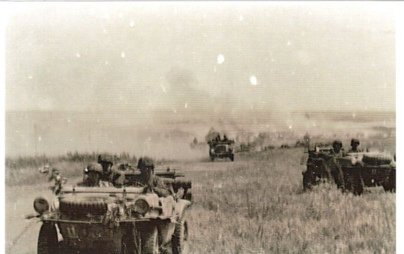Fotos Deutsche Soldaten in Schwimmwagen im Einsatz WW2