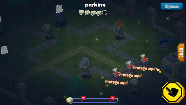 Nivel Parking PvZ