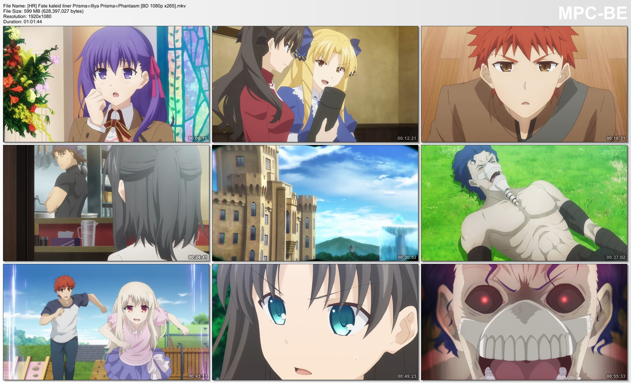 [HR] Fate kaleid liner Prisma☆Illya Prisma☆Phantasm [BD 1080p x2