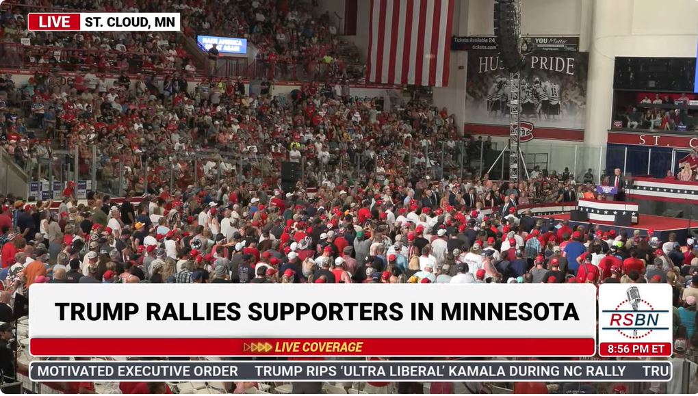 LIVE: President Trump and JD Vance Hold a Rally in St. Cloud, Minnesota ...