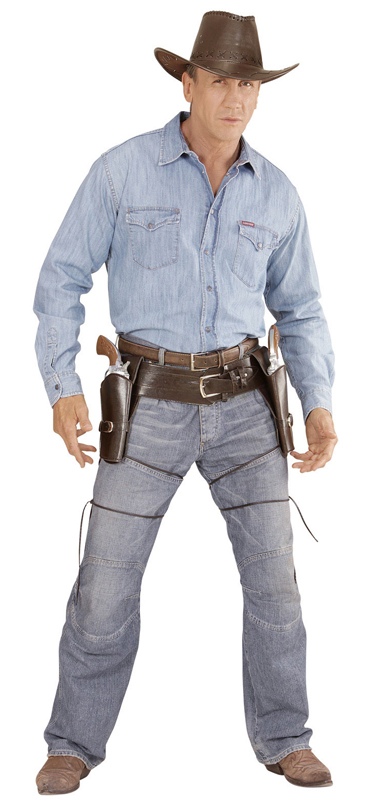 Ceinture cowboy 2025 double boucle