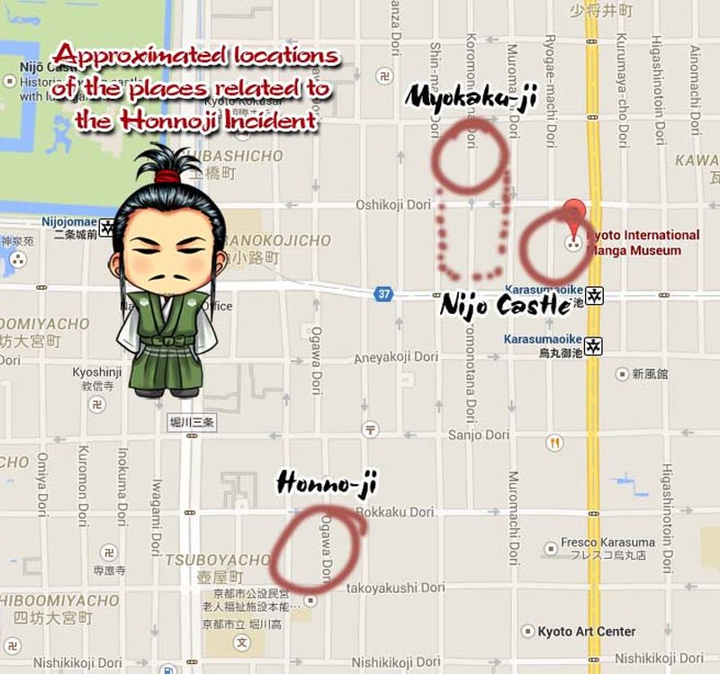 1582-map-honnoji-incident