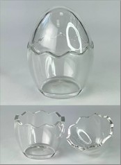 Підставка для яйця скляна Egg bowl