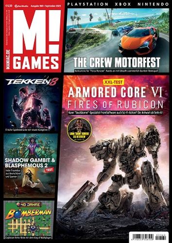 Cover: M! Games Magazin Playstation Xbox Nintendo No 09 September 2023
