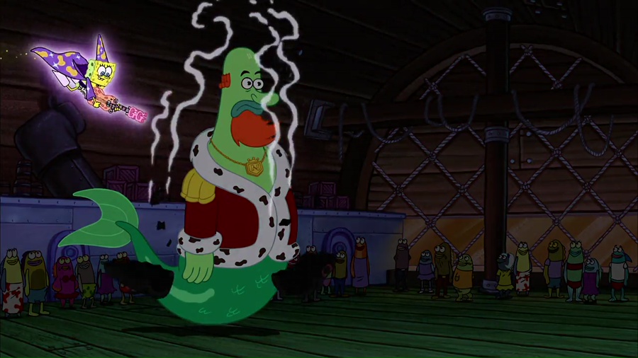 The SpongeBob SquarePants Movie 2004 BluRay [Hindi + Tamil + Telugu + English] 480p, 720p ESub Screenshot