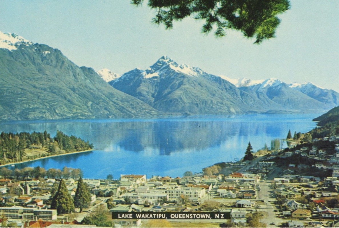 Postcard of Lake Wakatipu, Queenstown, New Zealand