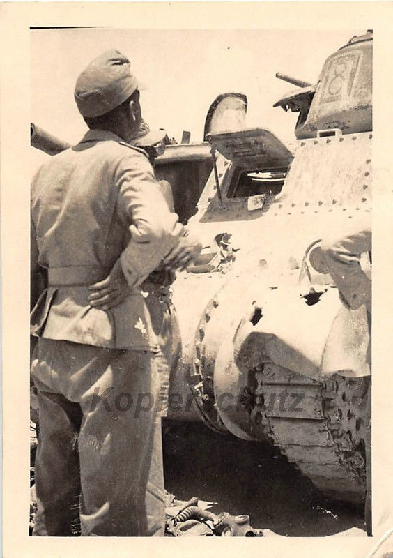 Engl. M3 Lee  Grant Panzer bei El Dabaa Ägypten1