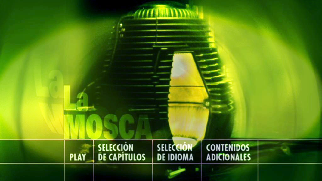 THE FLY 1986 MENU - La mosca (The Fly) [1986] [Ciencia ficción, terror, fantástico] [DVD9] [PAL] [Leng. ESP/ENG] [Subt. ESP/ENG]