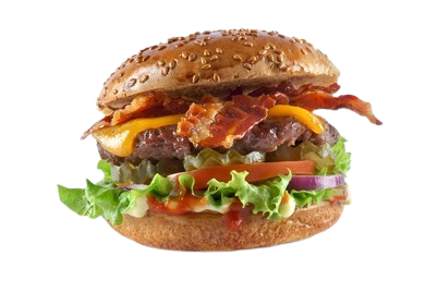 Hamburguesa Con Bacon
