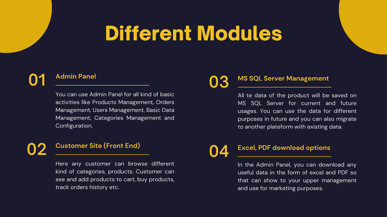 eCommerce Shop ASP MVC .NET 8