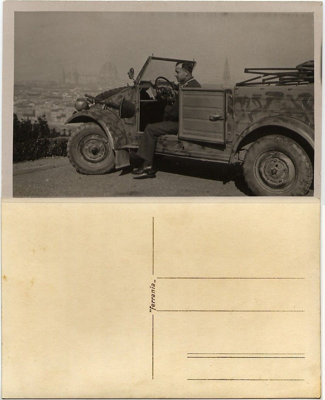 VW Kübelwagen Tarnanstrich Südfront