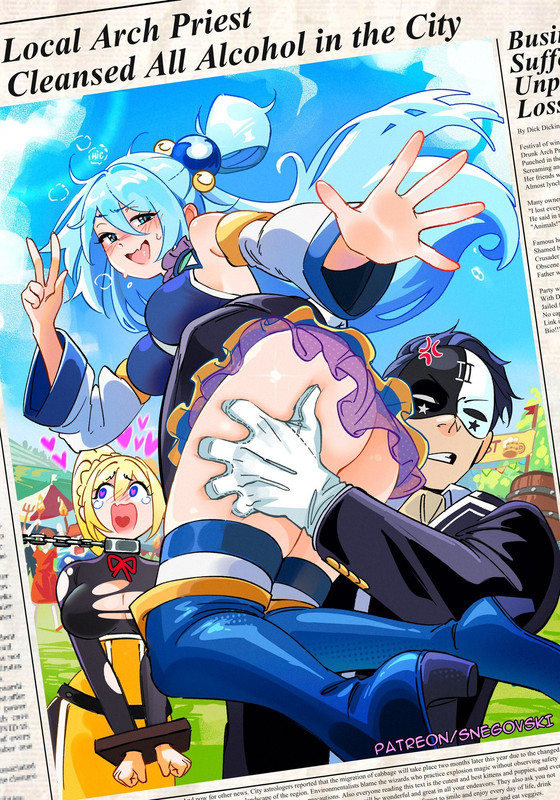 Snegovski-artist-Aqua-Kono-Suba-Kono-Suba-8549828