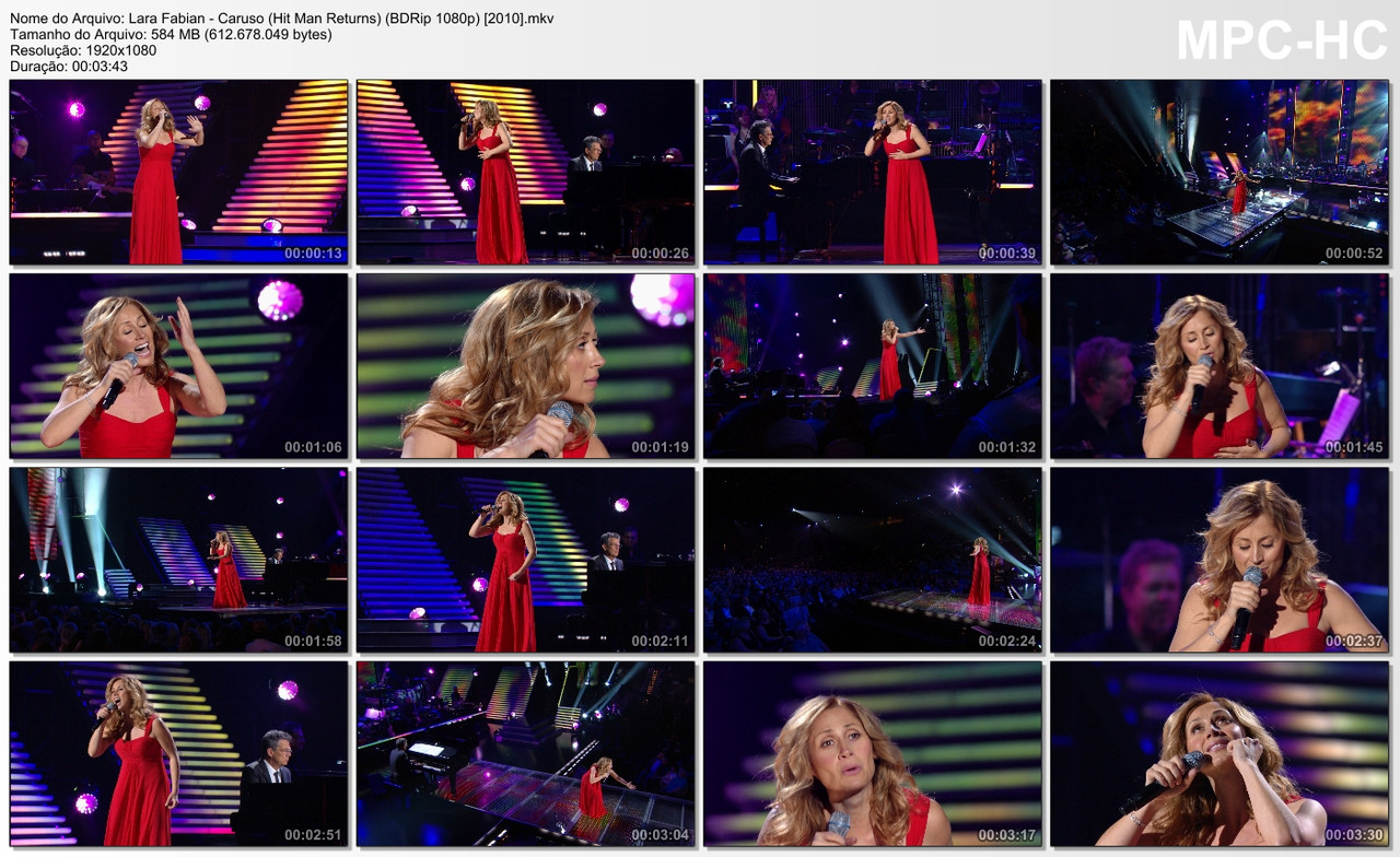 Lara Fabian - Caruso (Hit Man Returns) (BDRip 1080p) [2010]