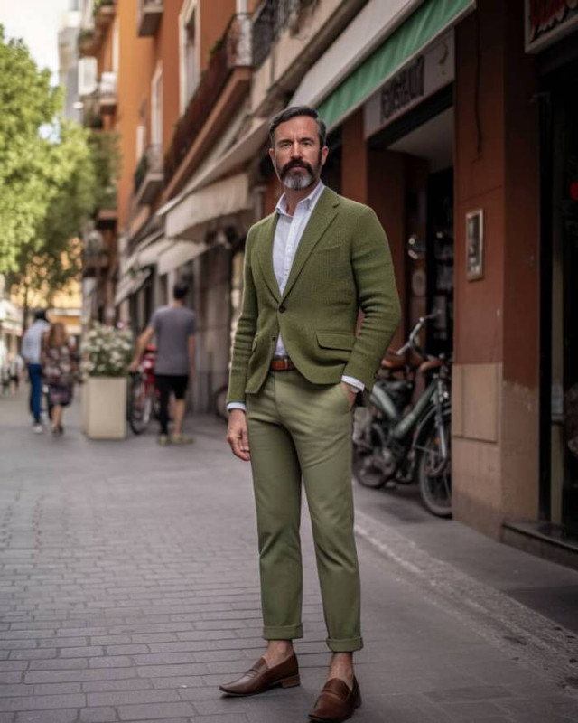Olive Green Pant Outfit Ideas