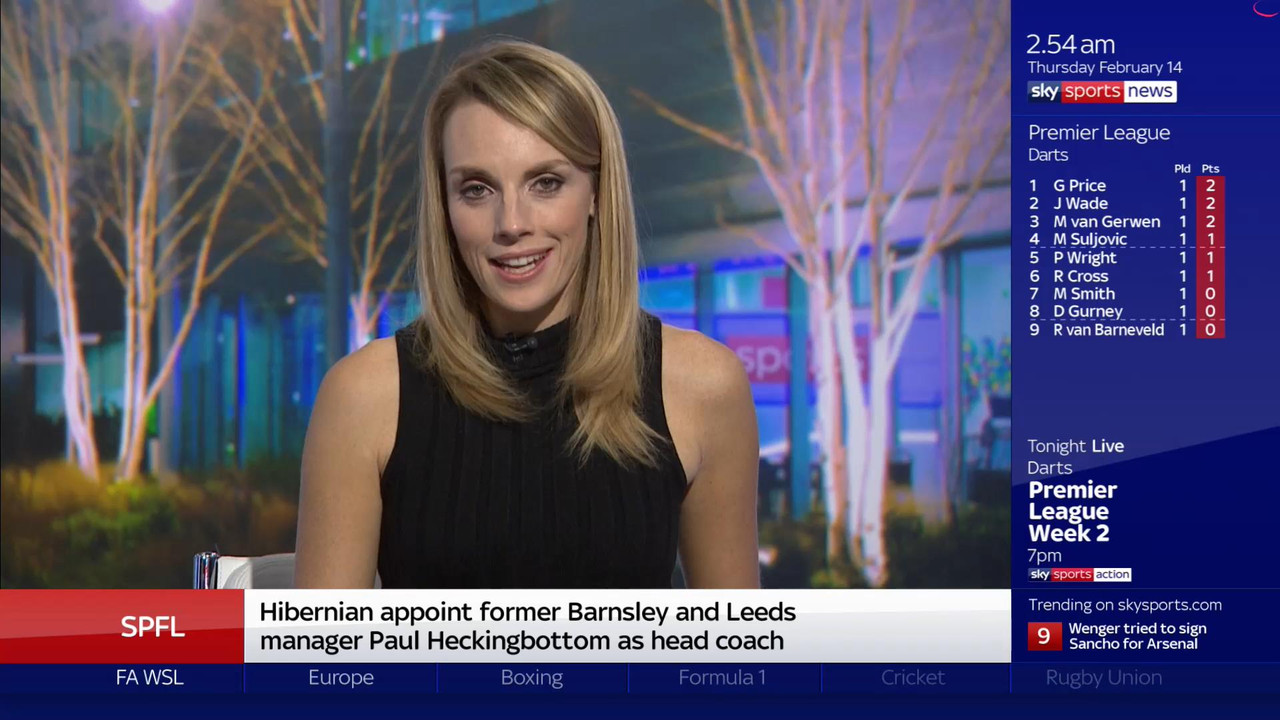 14 February - 02.46.28 - Sky Sports News. All the news from the 