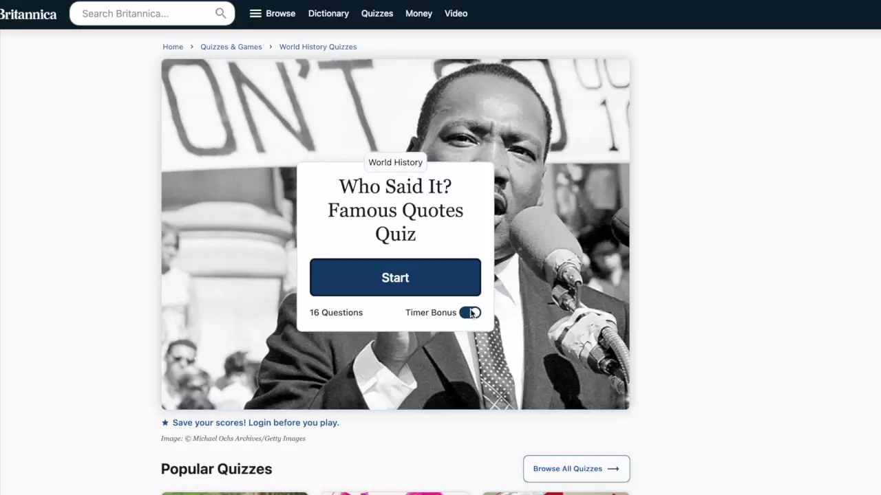 Inline Search in action