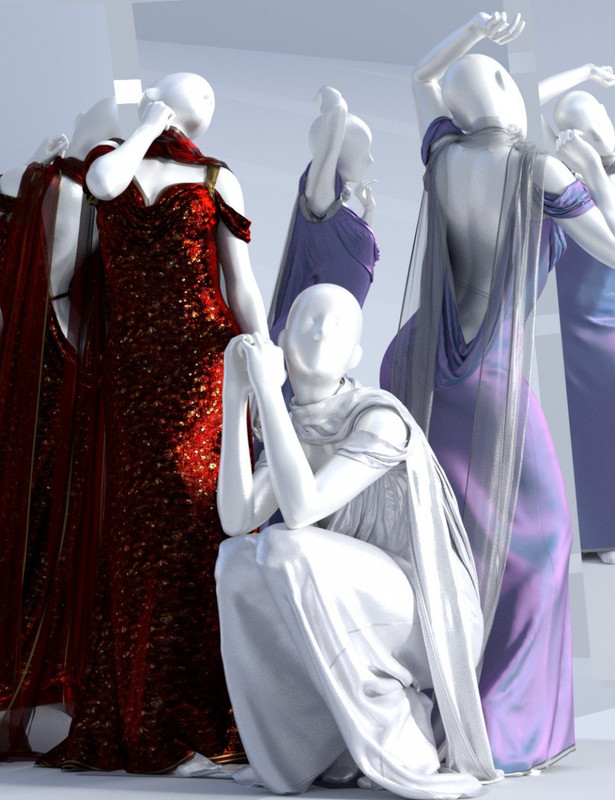 dForce Aquarius Gown for Genesis 3 and 8 Female(s) dForce Aquarius Gown for Genesis 3 and 8 Female(s)