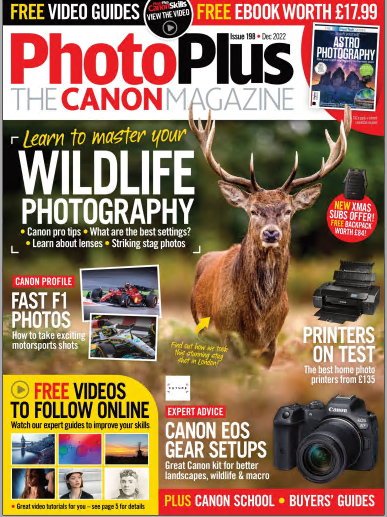 PhotoPlus The Canon Magazine - Issue 198, December 2022