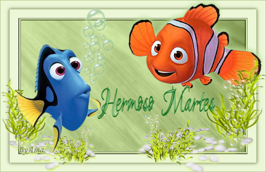 Nemo y Doris  Martes