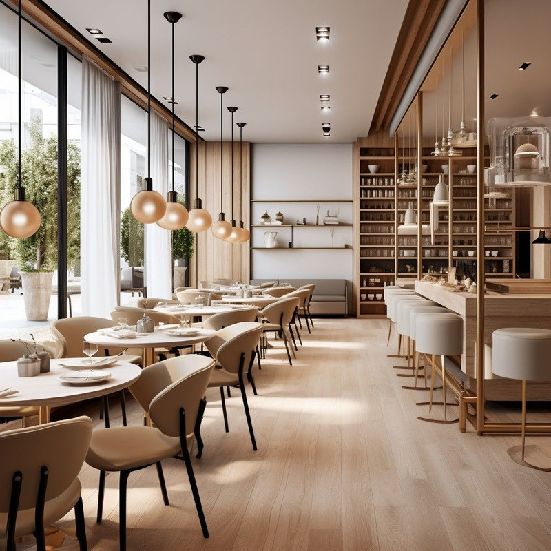 Showroom, cửa hàng thời trang, spa