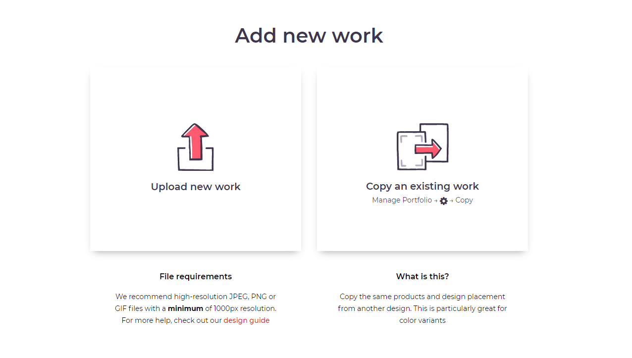 Add new work