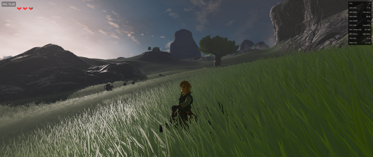 Zelda BOTW Running at 100+ FPS on Cemu Vulkan with an RX 580 : r/cemu