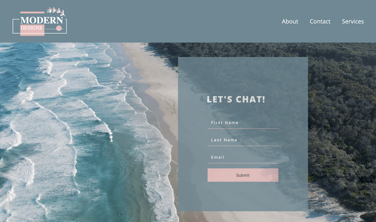 contact page site