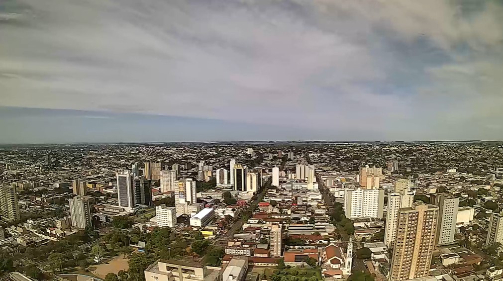 Campo Grande nesta manhã de domingo