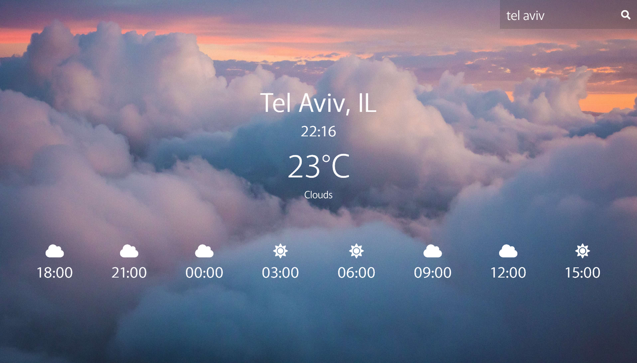 React Weather-logo