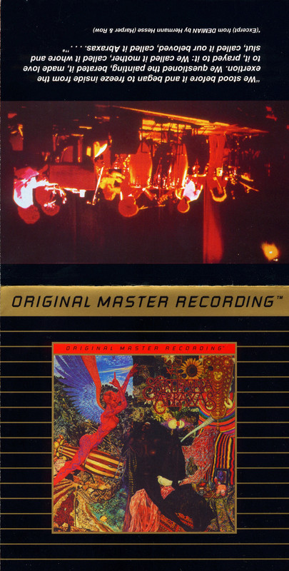 Santana - Abraxas [MFSL 24K GOLD UDCD 552] (1970 / 1992) .flac