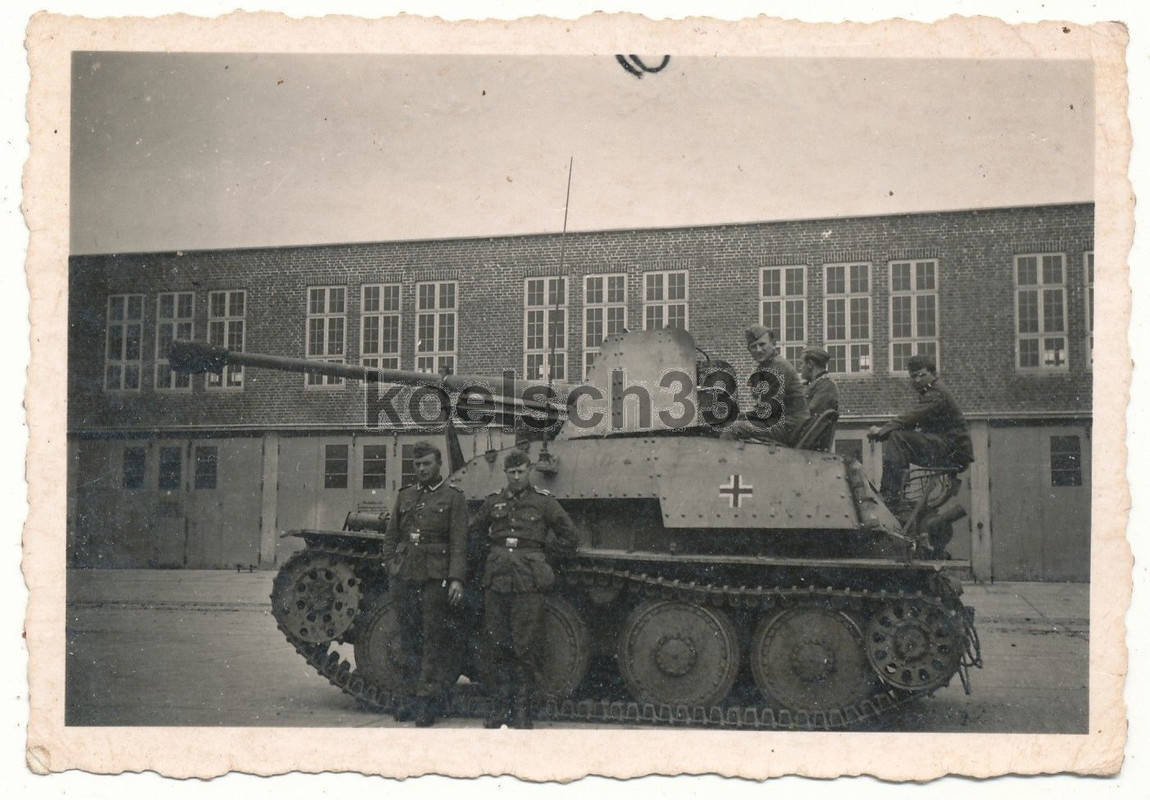 Foto Putlos 1942 Panzerjäger Panzer Marder III S