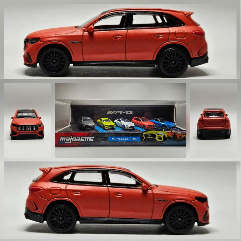 Majorette 232P Mercedes AMG GLC63s (Mercedes AMG giftpack)