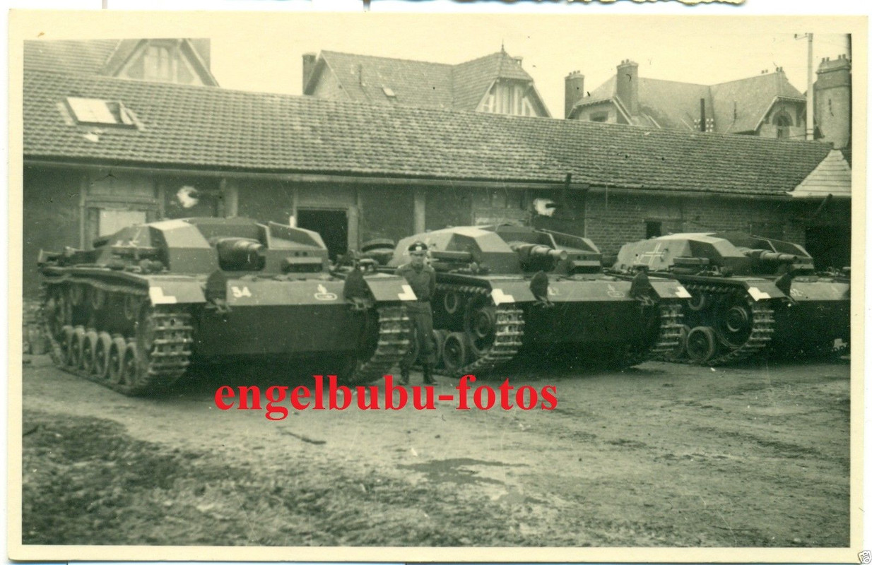 STURMGESCHÜTZ - PANZER - Nummeriert - ZEICHEN   