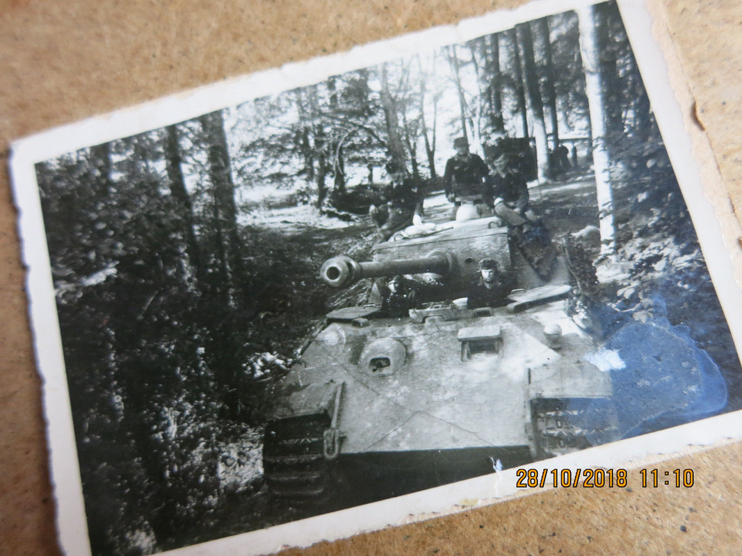 Wehrmacht Panzer V Panther Uniform Orden Rußland 1944