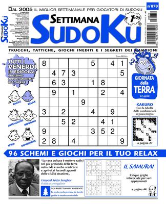 Settimana Sudoku N.870 – 15 Aprile 2022