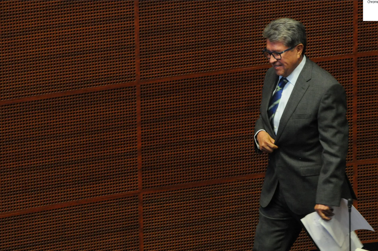 Atribuye Monreal rebelión interna en el senado, a sucesión presidencial adelantada