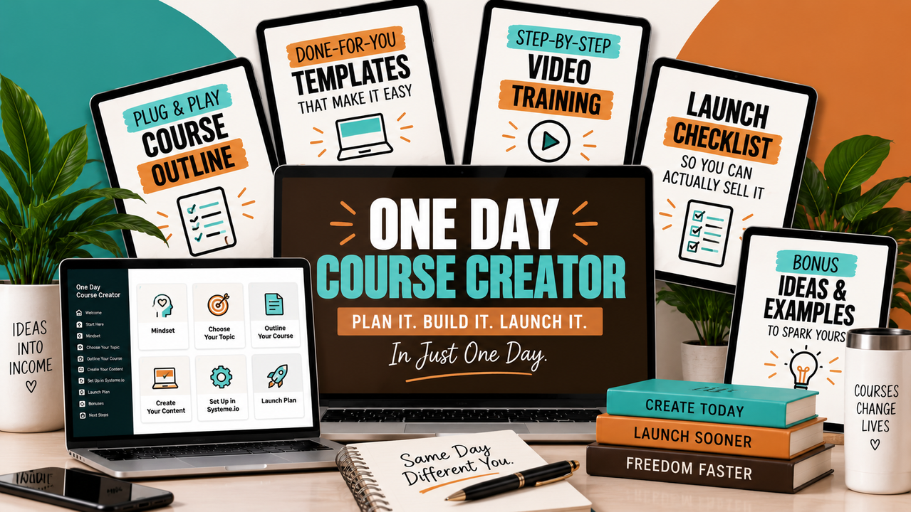One-Day Course Creator